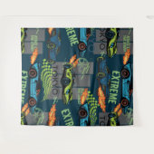 Extreme Tokyo Street Racing Pattern タペストリー (正面(横))