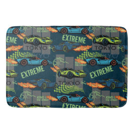 Extreme Tokyo Street Racing Pattern バスマット