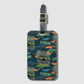 Extreme Tokyo Street Racing Pattern ラゲッジタグ (正面縦)