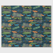 Extreme Tokyo Street Racing Pattern ラッピングペーパー (フラット)