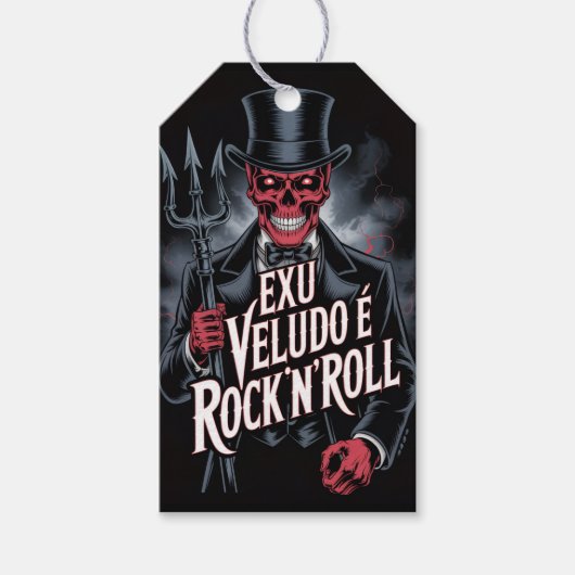 Exu Veludo é Rock'N'Roll #1 ギフトタグ (正面)