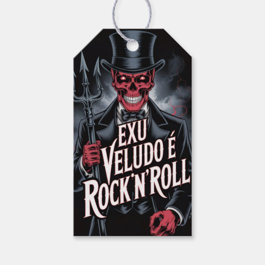 Exu Veludo é Rock'N'Roll #1 ギフトタグ (正面)