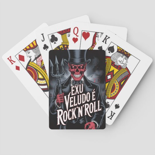Exu Veludo é Rock'N'Roll #1 トランプ (裏面)