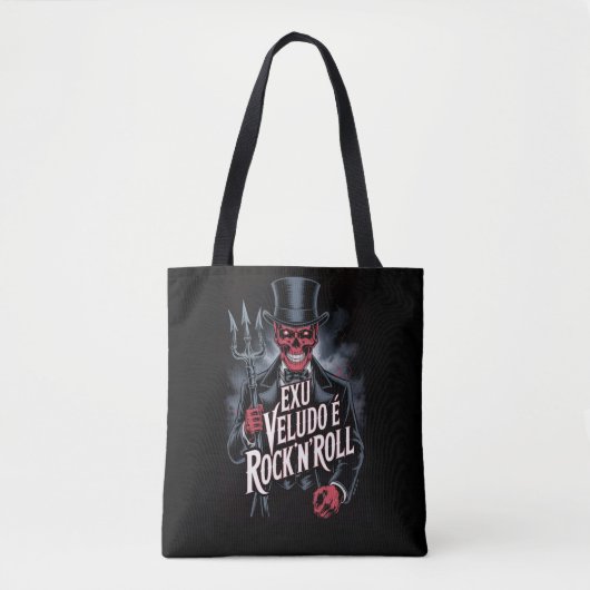 Exu Veludo é Rock'N'Roll #1 トートバッグ (正面)
