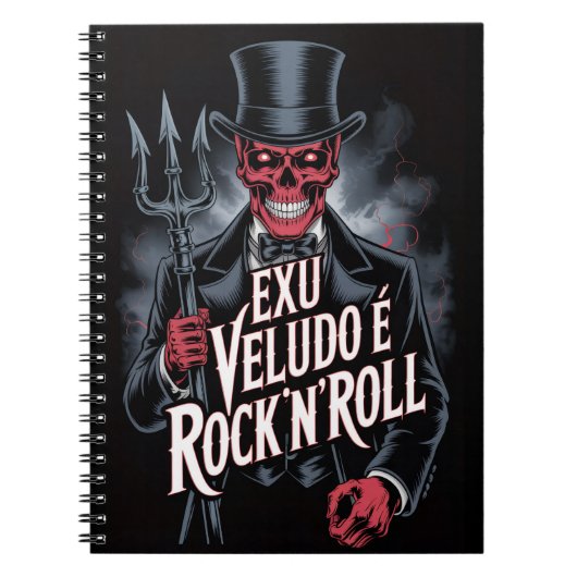 Exu Veludo é Rock'N'Roll #1 ノートブック (正面)