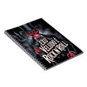 Exu Veludo é Rock'N'Roll #1 ノートブック (右側)