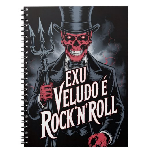 Exu Veludo é Rock'N'Roll #1 ノートブック (正面)