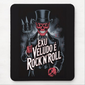 Exu Veludo é Rock'N'Roll #1 マウスパッド