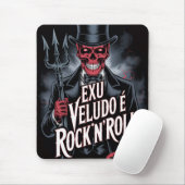 Exu Veludo é Rock'N'Roll #1 マウスパッド (マウス)