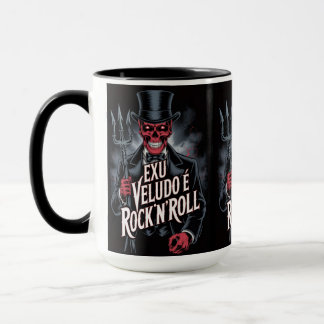 Exu Veludo é Rock'N'Roll #1 マグカップ