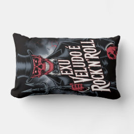 Exu Veludo é Rock'N'Roll #1 ランバークッション