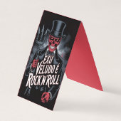 Exu Veludo é Rock'N'Roll #1 名刺 (正面)