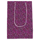 Exuberant frosting rose garden gift bag ミディアムペーパーバッグ (裏面)