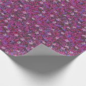 Exuberant frosting rose garden wrapping paper ラッピングペーパー (角)