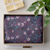 Exuberant frosting rose garden wrapping paper 薄葉紙 (ギフト)