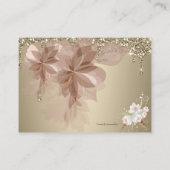 Exvasanzaエレガントのネーム結婚エンクロージャカード エンクロージャーカード (裏面)