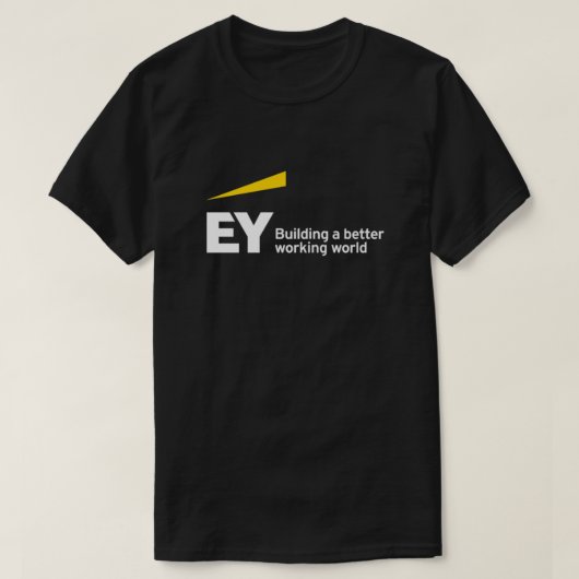 EY建物より良い働く世界 Tシャツ (デザイン正面)