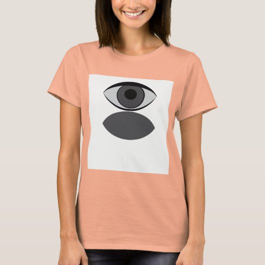 EYE 飛んでいるwomen's T-Shirt Tシャツ (正面)