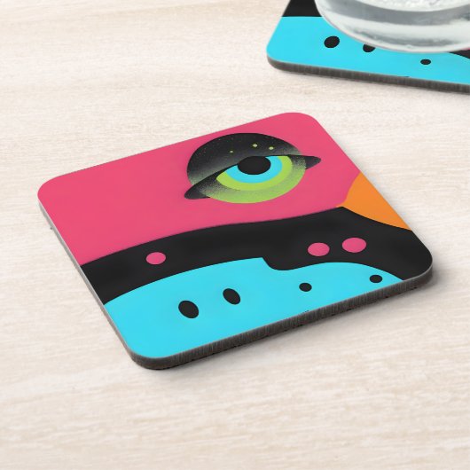 Eye Accept Radical Acceptance コースター (左側)