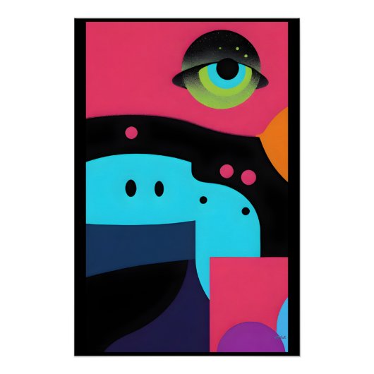 Eye Accept Radical Acceptance ポスター (正面)