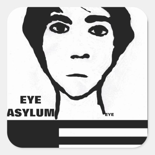 EYE ASYLUM スクエアシール (正面)