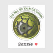 Eye Ball Garden Plant シール (シート)