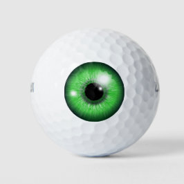 Eye Ball Green Golf Balls ゴルフボール