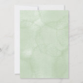 Eye catching birthday Invitation in camping vibe  招待状 (裏面)