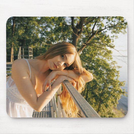 Eye Catching Custom Image Mouse Pad Office Comfort マウスパッド (正面)