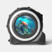 Eye Catching Custom Turtle Image Tape Measure メジャー (正面)