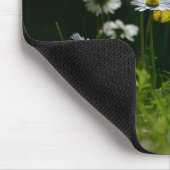 Eye Catching Daisy Flower Mouse Pad for Office Com マウスパッド (コーナー)