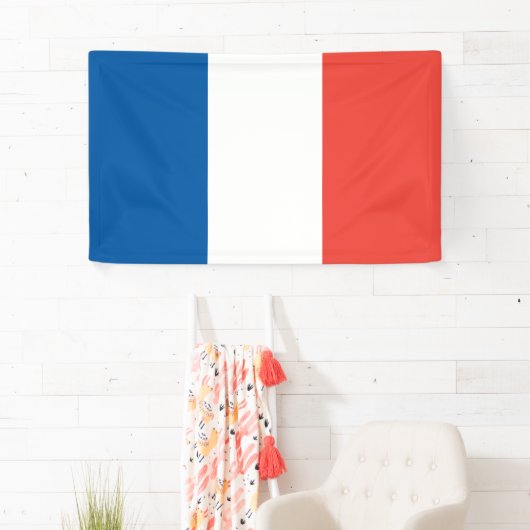 Eye-Catching France Banner for National Pride Disp 横断幕 (インサイチュ)