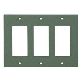 Eye-catching Green Texture Triple Rocker