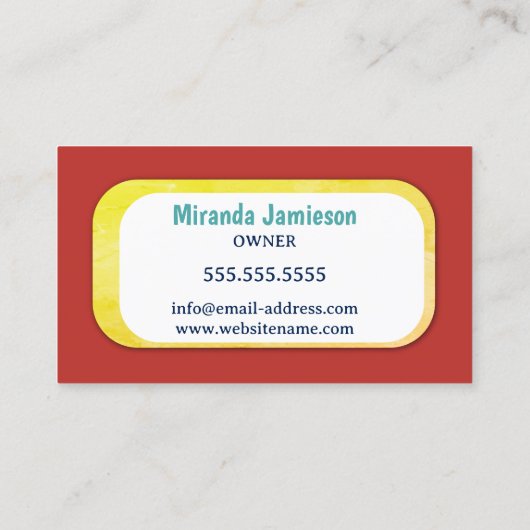 Eye Catching Retro Vacuum House Cleaning 名刺 (裏面)