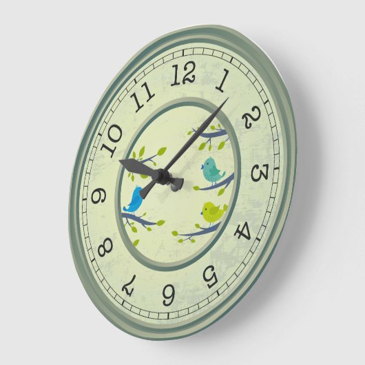 Eye-catching Wall Clock ラージ壁時計 (傾斜)