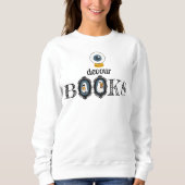 "Eye" Devour Books – の読幽霊 スウェットシャツ (正面)