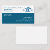 Eye Doctor Ophthalmologist Vision 名刺 (正面/裏面)