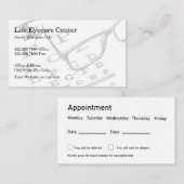 Eye Doctor Optometrist名刺2 名刺 (正面/裏面)