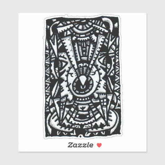 Eye-Eye. by Brian Benson, Vinyl Sticker シール (シート)