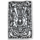 Eye-Eye. by Brian Benson, Vinyl Sticker シール (正面)