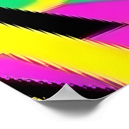 Eye Floater - Ken Gage Abstract Art ポスター (角)