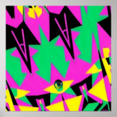 Eye Floater - Ken Gage Abstract Art ポスター (正面)