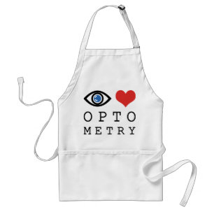 Eye Love Heart Optometry - 視力検査表 スタンダードエプロン