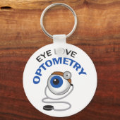 Eye Love Optometry キーホルダー (正面)