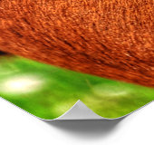 Eye of Chestnut Gelling Horse写真ウマ科の2 ポスター (角)