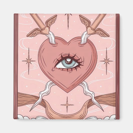 Eye of heart  マグネット (正面)