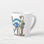 EYE OF HORUS カフェラテマグ (右アングル)