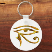 Eye Of Horus -金ゴールド キーホルダー (正面)