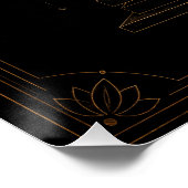 Eye of Horus Celestial Altar Poster ポスター (コーナー)