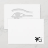 Eye Of Horus Egyptian Symbol Custom Blank ノートカード (正面/裏面)